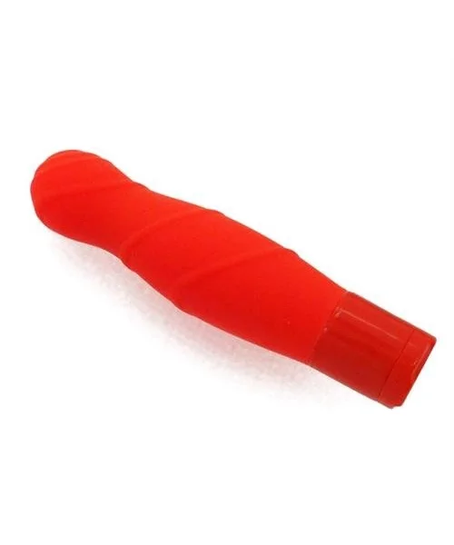 Pure Carress Multi Speed Silicone Vibe Waterproof Coral 4.25 Inch — image 4 of 6