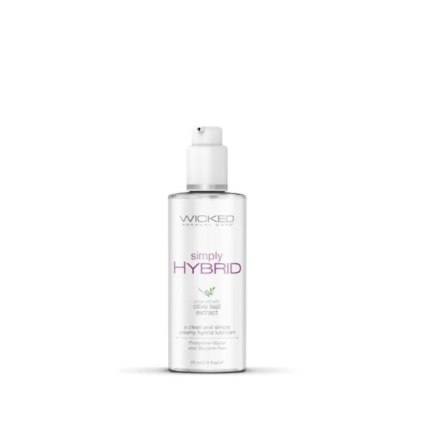 Simply Hybrid Personal Lubricant With Olive Leaf Extract 2.3 fl oz