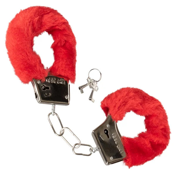 Playful Furry Cuffs - Red — image 25 of 25