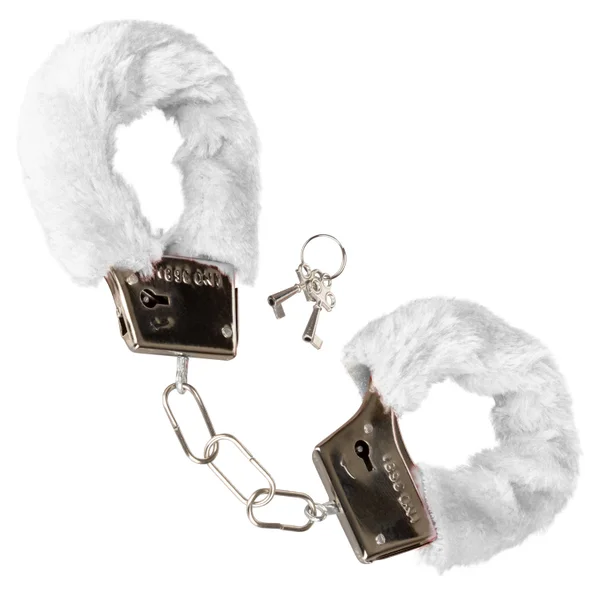 Playful Furry Cuffs - White — image 25 of 25