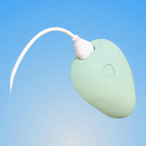 Dame Pom Flexible Palm Sized Vibrator - Jade Green