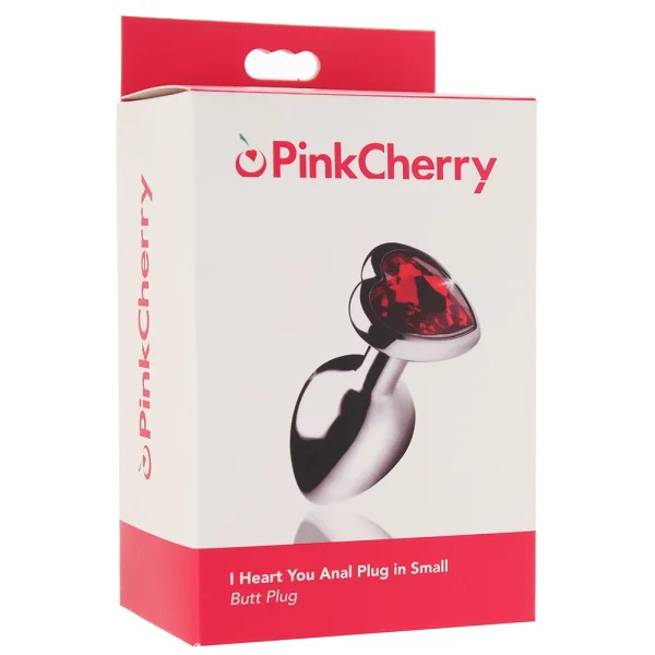 PinkCherry I Heart You Anal Plug