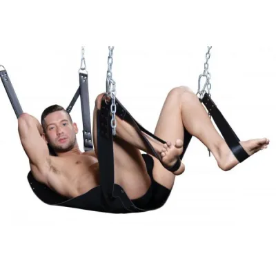 Strict Extreme Sling with Stirrups and Pillow Black