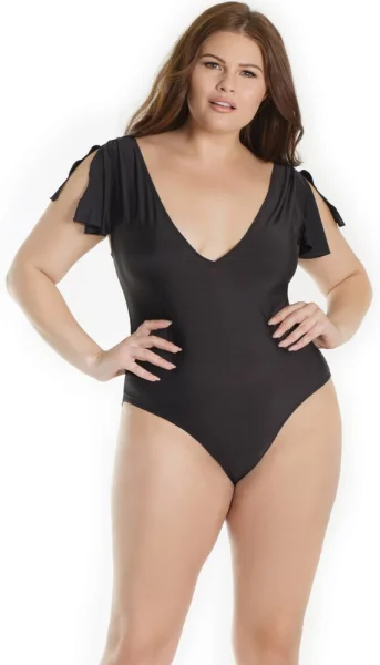 Seductive Cowl Back Teddy