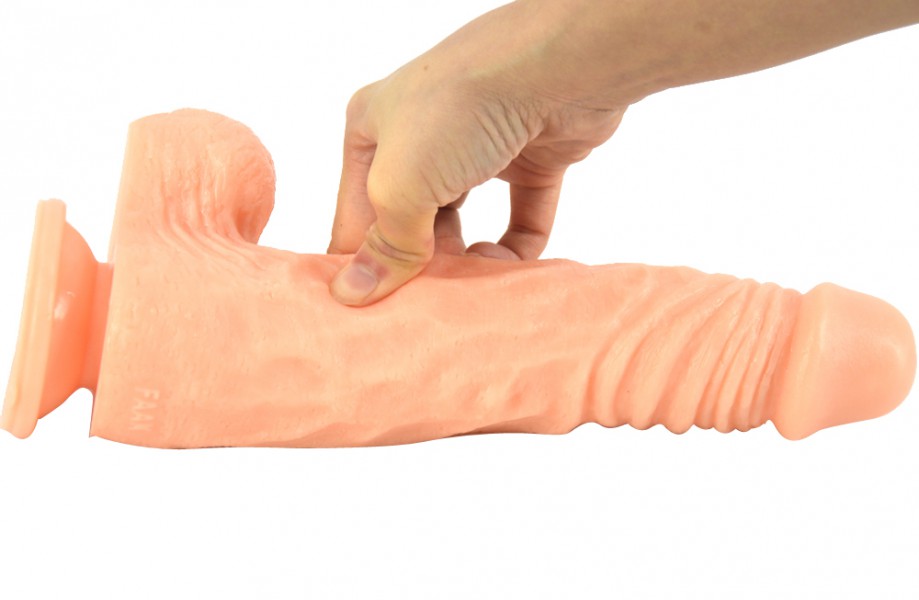 11'' Big Deep Texture Cock