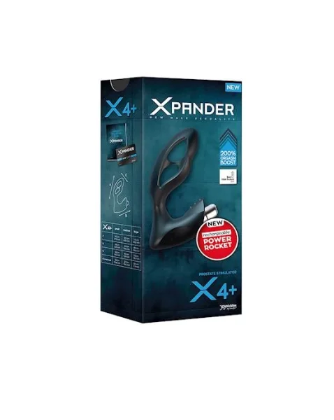 Xpander X4 Plus Rechargeable Power Rocket Prostate Stimulator - 4.5 Inch