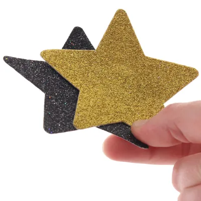 Pretty Pasties Glitter Stars Nipple Pasties Set