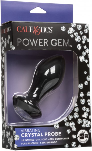 Vibrating Crystal Probe Butt Plug