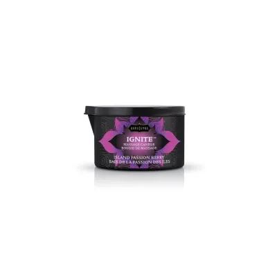 Ignite Massage Candle Island Passion Berry 6 Oz