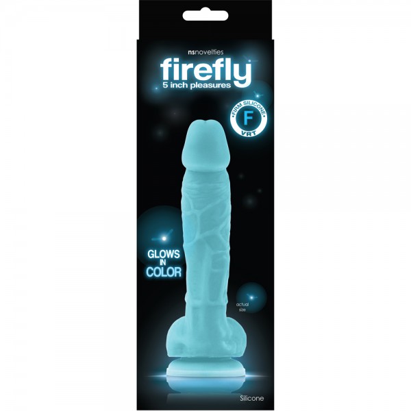 Glowing 5" Cock + Balls