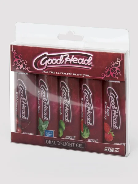 Doc Johnson Good Head Flavored Lubricant (5 x 1.0 fl oz Pack)