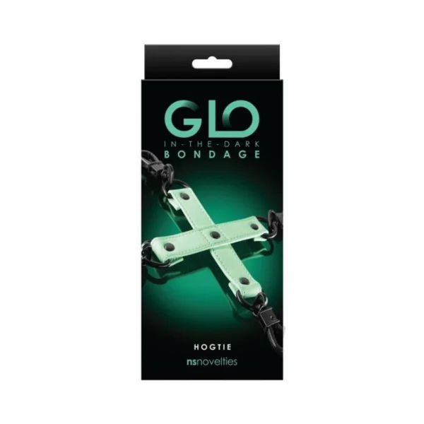 Glo Bondage Hog Tie Green