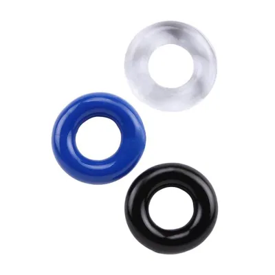 Nood Triple Donut Cock Ring Three Pack