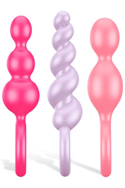 Satisfyer Booty Call Butt Plug Set (3 Pce)