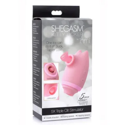 Kitty Licker 5x 3 In 1 Clit Stimulator