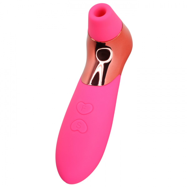 Silicone Vibrating & Pulsating Rechargeable Clit Sucker