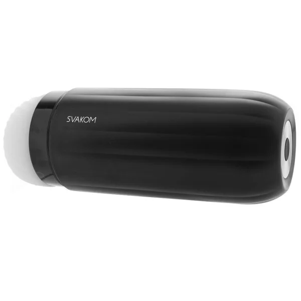 SVAKOM SAM NEO Powerful App Enabled Interactive Silicone Penis Masturbator With Suction & Vibration