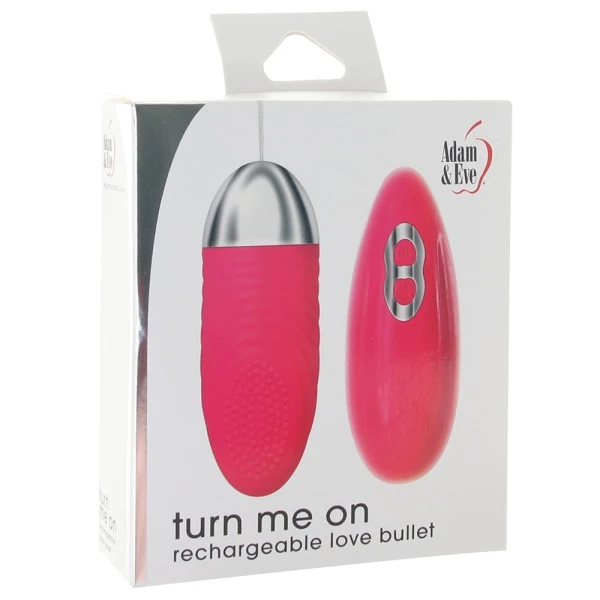 Adam and Eve's Turn Me on Rechargeable Love Bullet