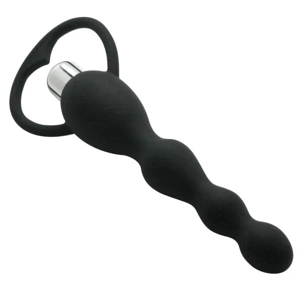 Vibrating Silicone Anal Beads