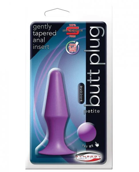 Silicone Butt Plug Lavender Small — image 4 of 4