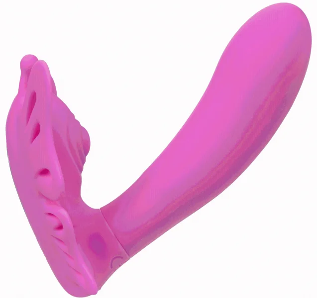 Venus Butterfly Silicone Remote Pulsating Venus G  - Pink