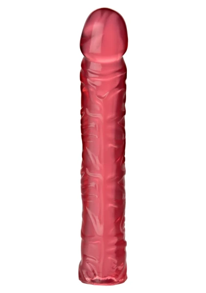 Crystal Jellies Classic Dong 10 Inch - Clear