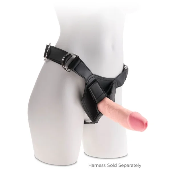 King Cock Plus 9" Triple Density Cock With Suction Cup Base - Vanilla