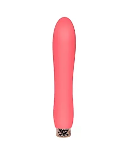Silicone Vibrator With Removeable Sleeve  - Orange — image 4 of 4