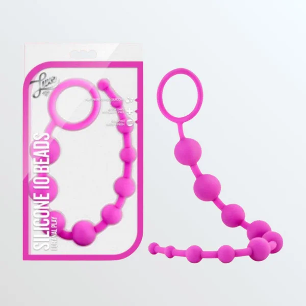 Luxe Silicone Anal Beads with 10 Beads — image 14 of 22