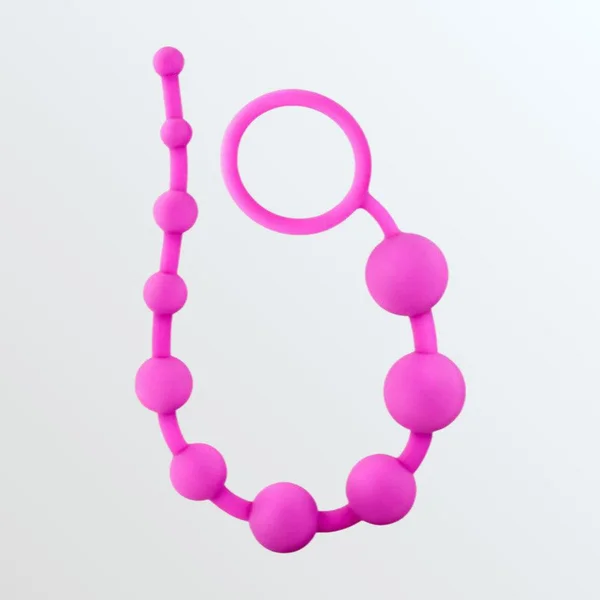 Luxe Silicone Anal Beads with 10 Beads — image 15 of 22