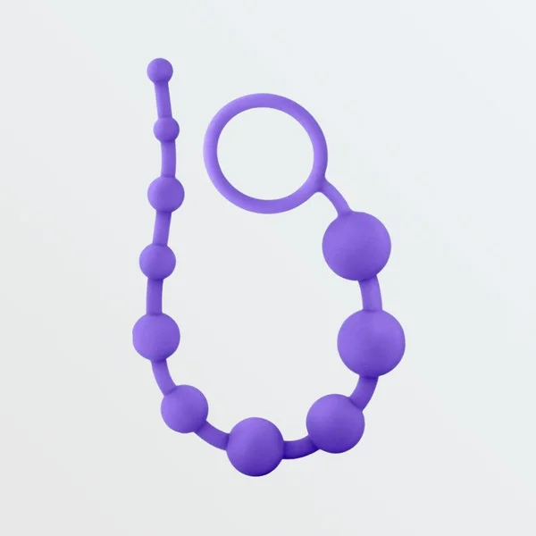 Luxe Silicone Anal Beads with 10 Beads — image 17 of 22