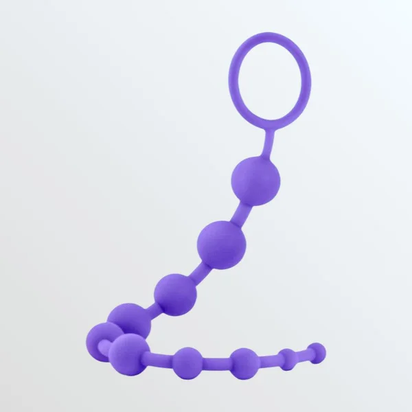 Luxe Silicone Anal Beads with 10 Beads — image 18 of 22