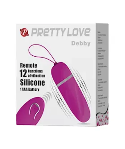 Debby Vibrator Stimulator Egg - Pink - 3.5 Inch — image 3 of 9