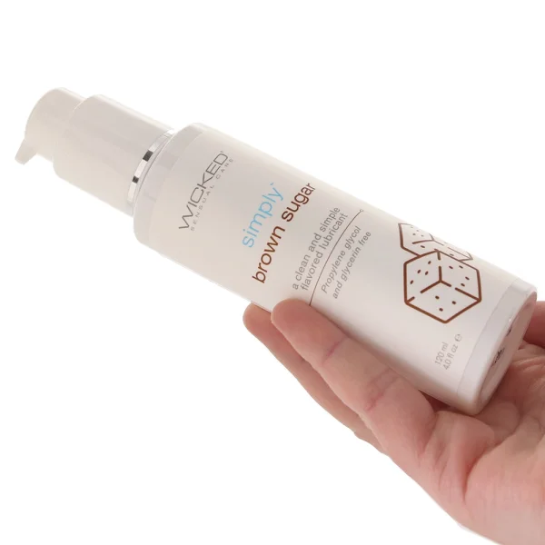 Simply Aqua Water Based Personal Lubricant - Brown Sugar 4 fl oz