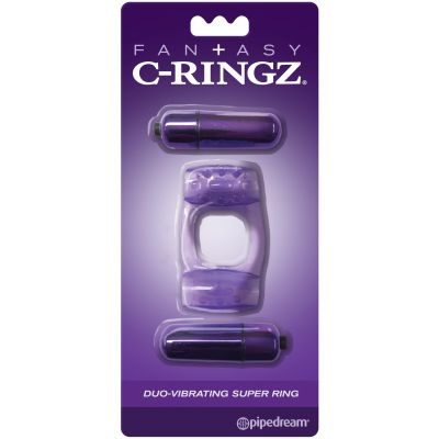 Duo Dual Vibrating Cock Ring