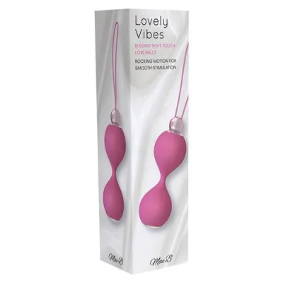 Mae B Elegant Love Balls Pink