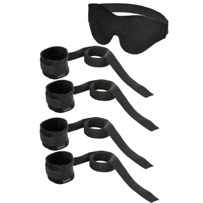 Sportsheets International Beginner s Bondage Kit with Blindfold 4 Restraints