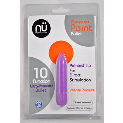 NU Sensuelle S Wet Pleasure Point Bullet Purple