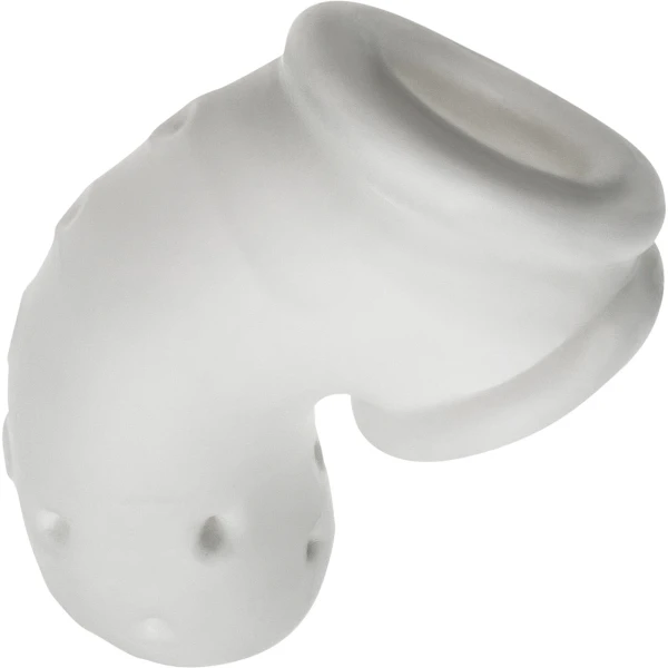 Oxballs Airlock Vented Chastity Cage - White Ice