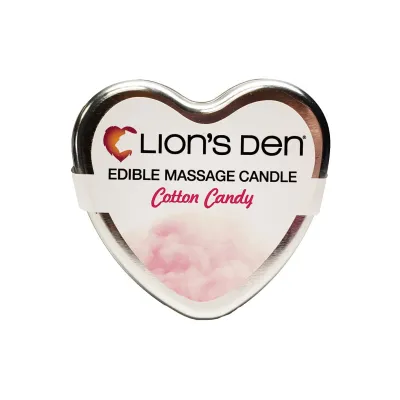 Lion s Den Cotton Candy Scented Massage Candle