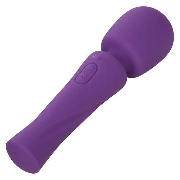 Stella Liquid Silicone Massager Purple Wand Vibrator