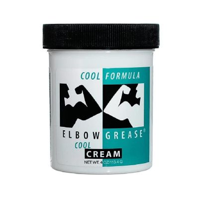 Elbow Grease Cool Cream with Menthol Oil Based Lube 4oz