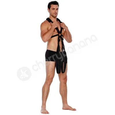 Whipsmart Body Swing Black Padded Harness