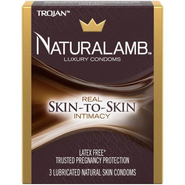 Trojan Naturalamb Latex-Free Condoms | 100% Latex-Free