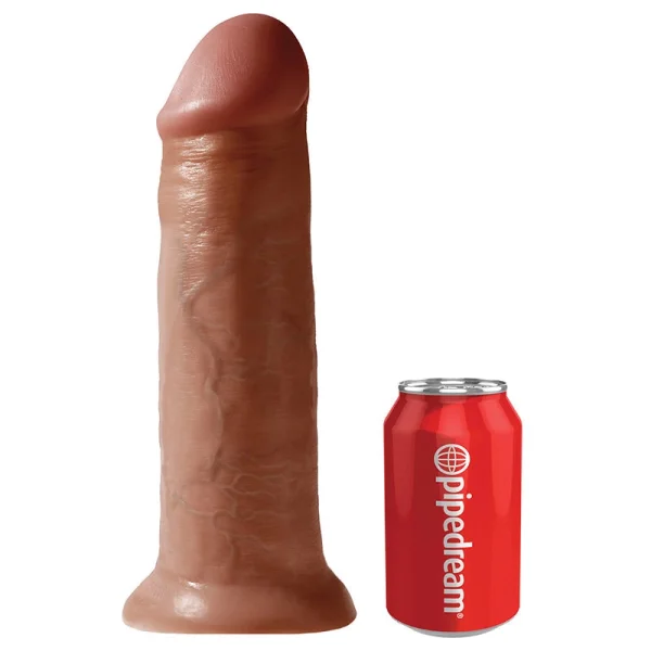 King Cock 12" Suction Cup Dildo - Caramel