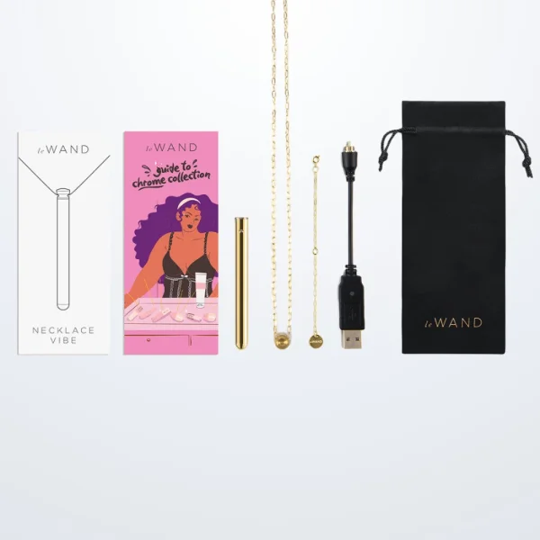 Le Wand Vibrating Necklace Gold