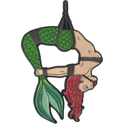 Deep Dive Mermaid 2 Soft Enamel Pin By Geeky And Kinky