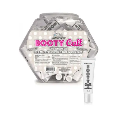 Oral Sex Products Bootycall Anal Numbing Gel Unflavored 65 piece Fishbowl Display