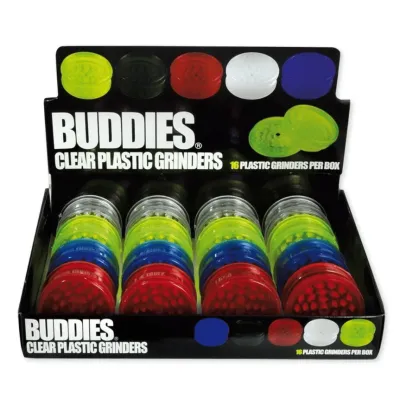Buddies Clear Plastic Grinders