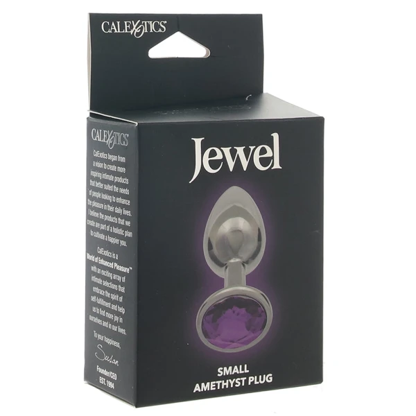 Jewel Small Amethyst Plug — image 5 of 6